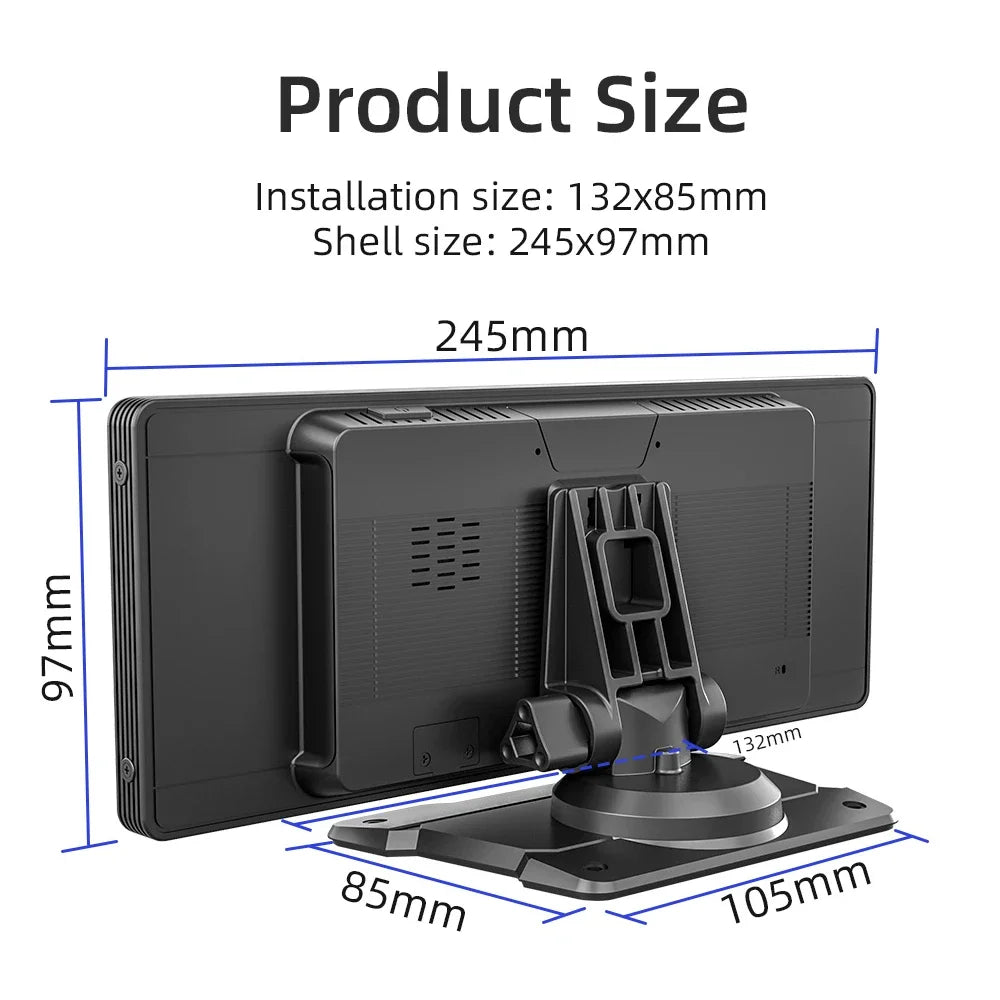 Monitor de coche inalambrico de 10.26 pulgadas